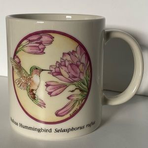 Hummingbird Mug New Vintage Rufous The Academy Store Ceramic Birds Nature In Box